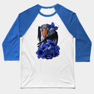 Shoebill Stork Baseball T-Shirt